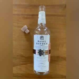 Empty Basil Hayden Kentucky Bourbon Whiskey Bottle 750 ML